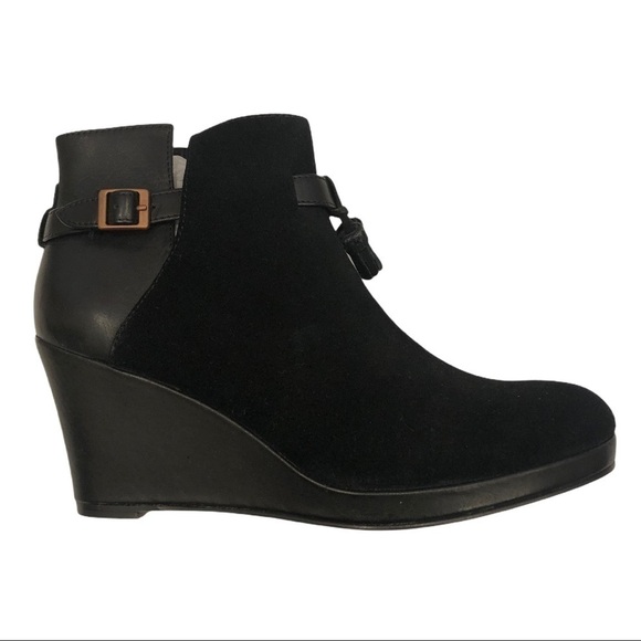 WOLVERINE Samantha Pleet Socialite‎ Black Bootie - Picture 1 of 12